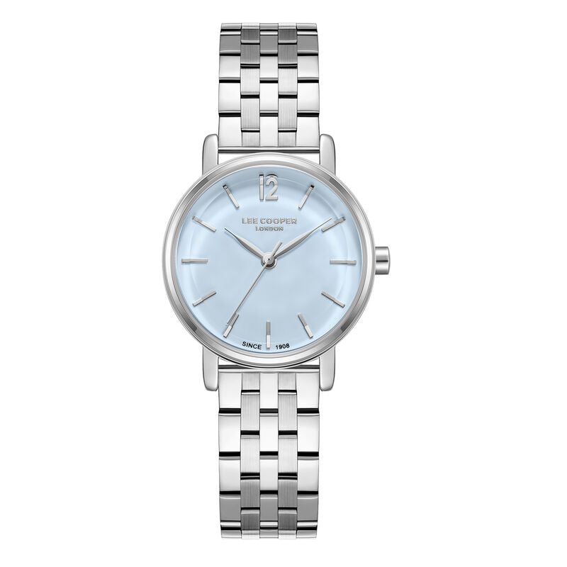 Lee Cooper, Men's, Analog Watch, Blue Dial, with Stainless Steel Band, LE-LC08297.300