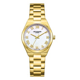 Lee Cooper women analog watch, pearl dial with stainless steel strap, model LE-LC08298.120, Bahrain