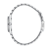Lee Cooper Women's Analog Watch with White Mother Of Pearl Dial and Silver/Gold Stainless Steel Band, LC08303.220