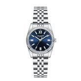 Lee Cooper women analog watch, blue dial with silver stainless steel band, model LE-LC08303.390, Bahrain