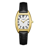 Lee Cooper women analog watch, silver dial with leather strap, model LE-LC08315.131, Bahrain
