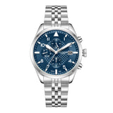 Lee Cooper, Men's, Analog Watch, Blue Dial, with Stainless Steel Band, LE-LC08318.390