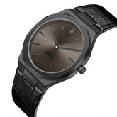 Lee Cooper Men's Analog Watch with Grey Dial and Black Leather Band, LC08336.061