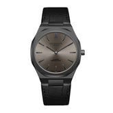 Lee Cooper Men's Analog Watch with Grey Dial and Black Leather Band, LC08336.061