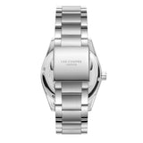 Lee Cooper Men's Date Analog Watch with Black Dial and Stainless Steel Band, LC08340.350