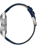 Lee Cooper Men's Automatic Watch with Blue Dial and Blue Leather Band, LC08342.399