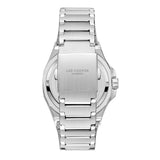 Lee Cooper Men's Date Analog Watch with Black Dial and Stainless Steel Band, LC08343.350