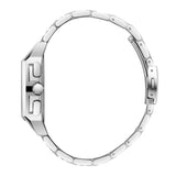 Lee Cooper Men's Multifunction Watch with Black Dial and Stainless Steel Band, LC08344.350