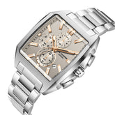Lee Cooper Men's Multifunction Watch with Grey Dial and Stainless Steel Band, LC08344.360