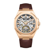 Lee Cooper, Men's, Analog Watch, Gold Dial, with Leather Band, LE-LC08369.454