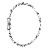 Lee Cooper Women's Analog Watch with Blue Mother Of Pearl Dial and Stainless Steel Band, LC08384.390