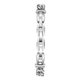 Lee Cooper Women's Analog Watch with Blue Mother Of Pearl Dial and Stainless Steel Band, LC08384.390
