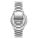 Lee Cooper Men's Multifunction Watch with Dark Blue Dial and Stainless Steel Band, LC08396.390