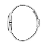 Lee Cooper Men's Date Analog Watch with Black Dial and Stainless Steel Band, LC08397.350