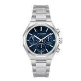 Lee Cooper Men's Multifunction Watch with Dark Blue Dial and Stainless Steel Band, LC08402.390