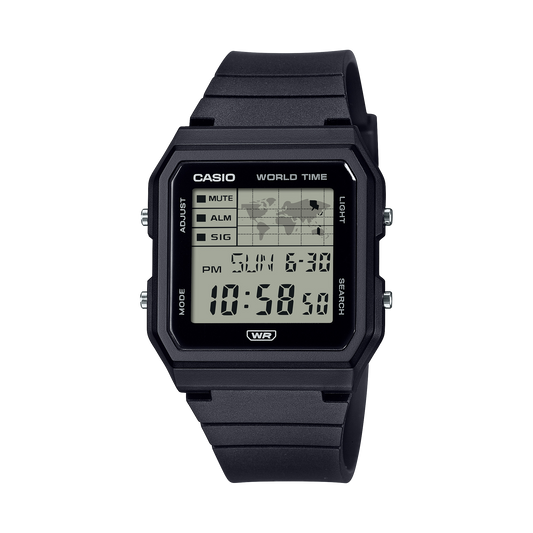 Casio Unisex Digital Watch, Clear Dial With Black Bio-based resin Band, LF-30W-1ADF | Kewalrams Bahrain