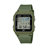 Casio Unisex Digital Watch, Clear Dial With Green Bio-based resin Band, LF-30W-3ADF | Kewalrams Bahrain