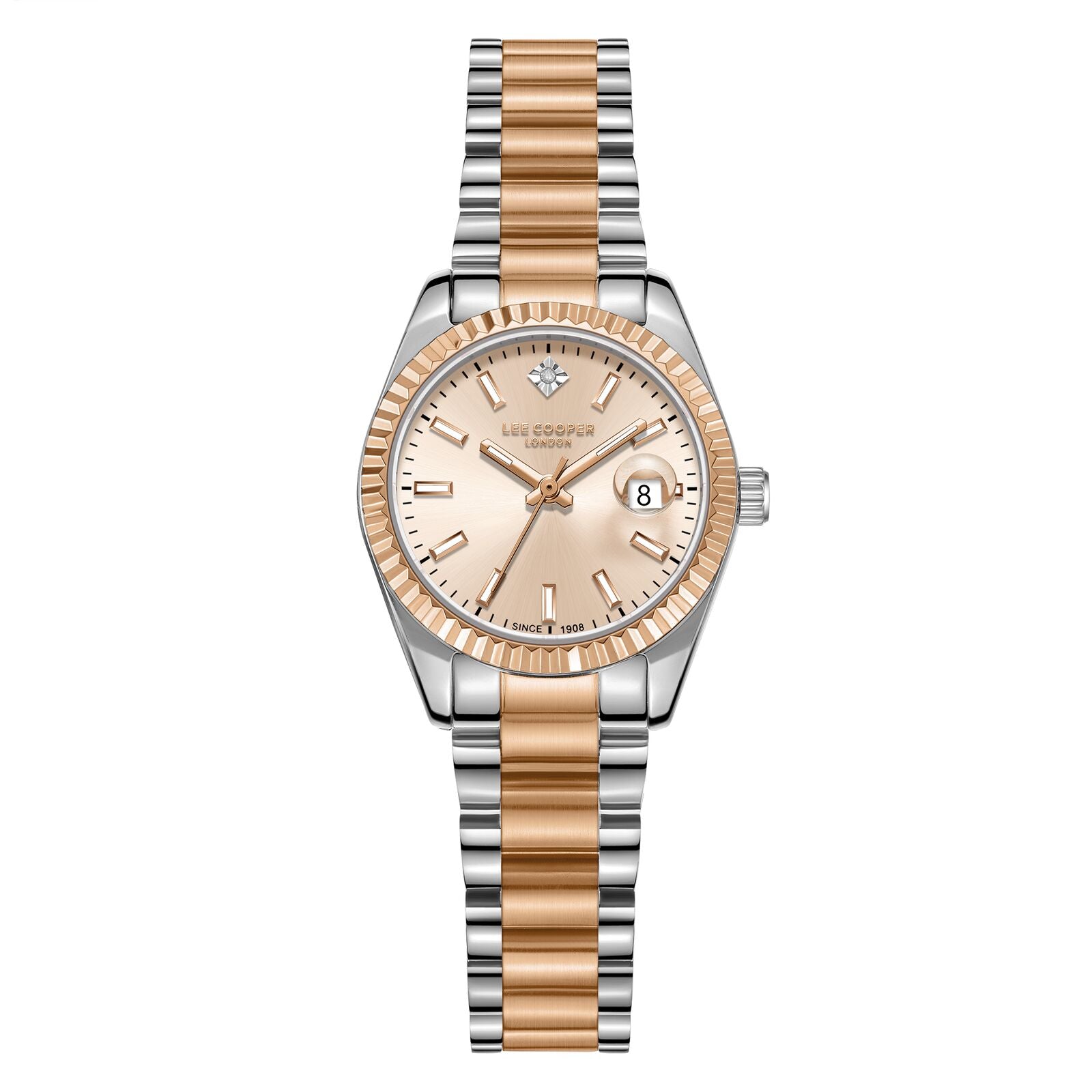 Lee Cooper LE-LC08126.510 gold dial women watch