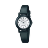 Casio Women's Watch Analog, White Dial Black Resin Strap, LQ-139AMV-7B3LD