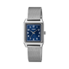 Casio Women's Watch Timeless Collection Analog, Navy Blue with Silver Mesh Band, LTP-B150M-2BDF