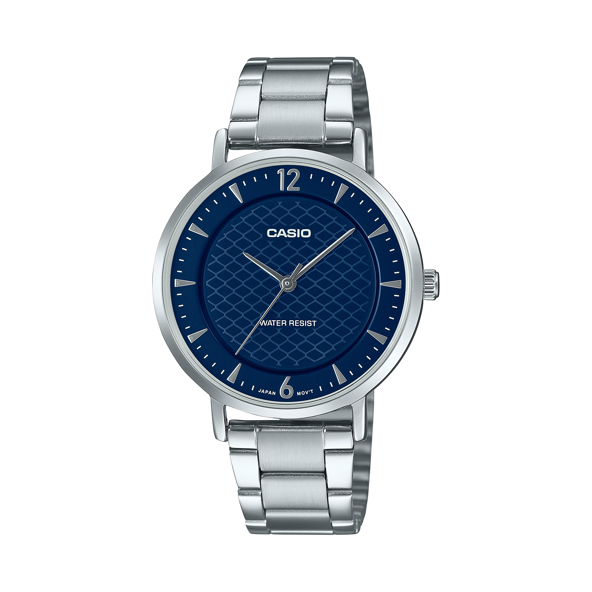 Casio CS-LTP-VT04D-2ADF blue dial watch