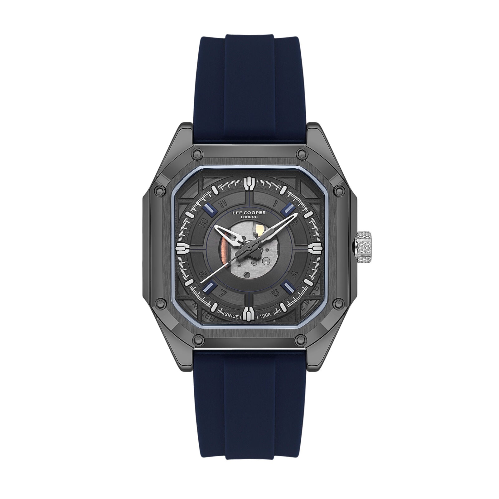 Lee Cooper, Men's, Analog Watch, Black Dial, LE-LC08061.069