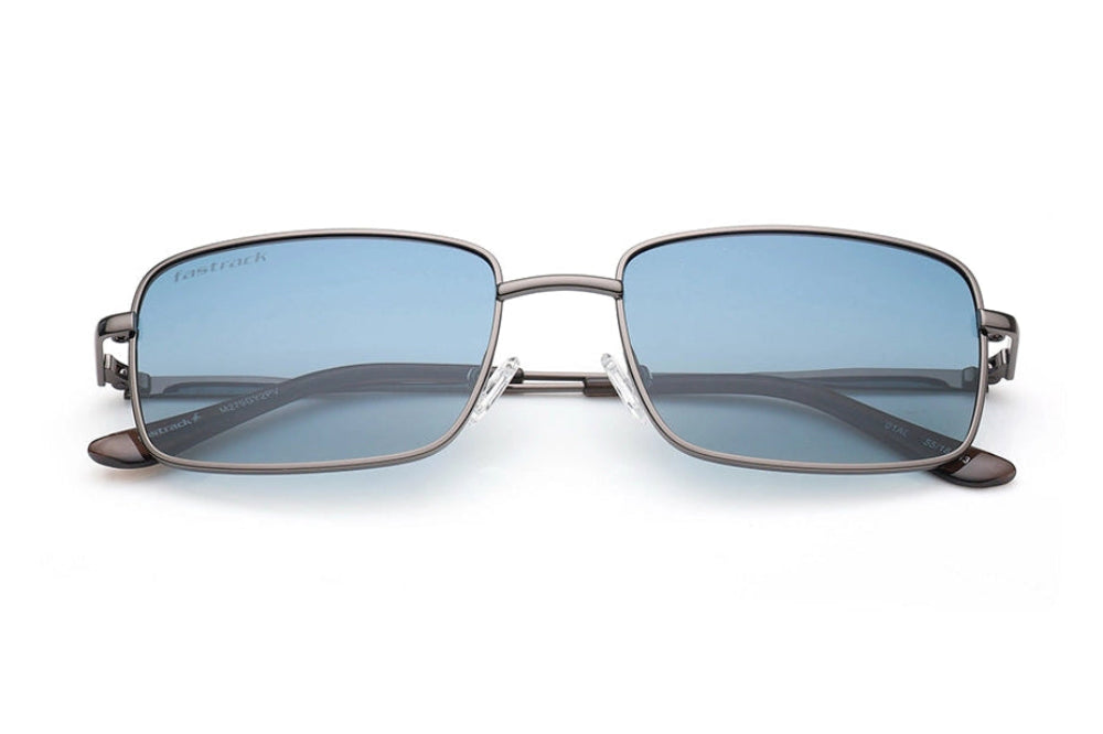 Fastrack Men's Sunglasses, Blue Lens, UV protected, M279GY2PV - image 2