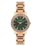 Lee Cooper LE-LC07869.470 green dial women watch
