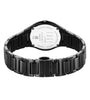 Titan Women's Edge Watch in Glossy Black with Diamonds in Mother of Pearl Dial with Ceramic Band, 2653NC02
