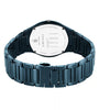 Titan Edge Ceramic Men's Watch Analog Atlantic Blue Dial with Blue Ceramic Band, 1696QC09