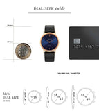 Titan Men's Analog Watch, Blue Dial with Leather Strap, 1595YL07