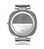 Titan Men's Analog Watch, Grey Dial with Titanium Strap, 1841TM03