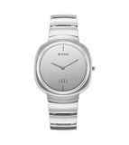 Titan Men's Analog Watch, Grey Dial with Titanium Strap, 1841TM03