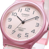Casio Women Watch, Pink Dial Pink Resin Strap, MQ-24S-4BDF
