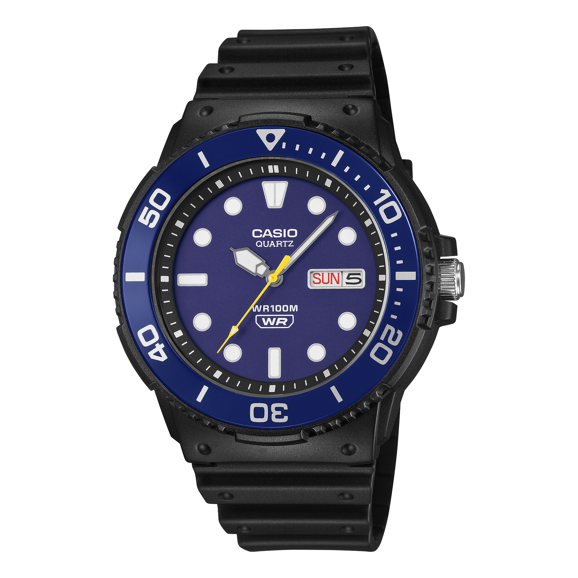 Casio Men's Analog Watch, Blue Dial With Resin Band, MRW-230H-2EVDF - product image