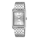 Casio Men's Analog Watch, White Dial With Silver Stainless Steel Band, MTP-B215D-7AVDF | Kewalrams Bahrain