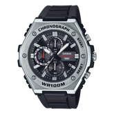 Casio Men's Chronograph Watch Analog Black Dial with Black Resin Band, MWA-300H-1AVDF