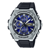 Casio Men's Chronograph Watch Analog Blue Dial with Black Resin Band, MWA-300H-2AVDF