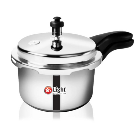 Mr.Light 3 Litre Stainless Steel Pressure Cooker Durable & Efficient Cooking (Model MR5300) rechargeable LED lighting for home and outdoor use