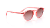 Fastrack Unisex Brown Lens & Pink Round Sunglass with Polarised Lens, P495BR3PV