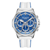 Lee Cooper, Men's, Analog Watch, Blue Dial, with Leather Band, LE-LC08048.393