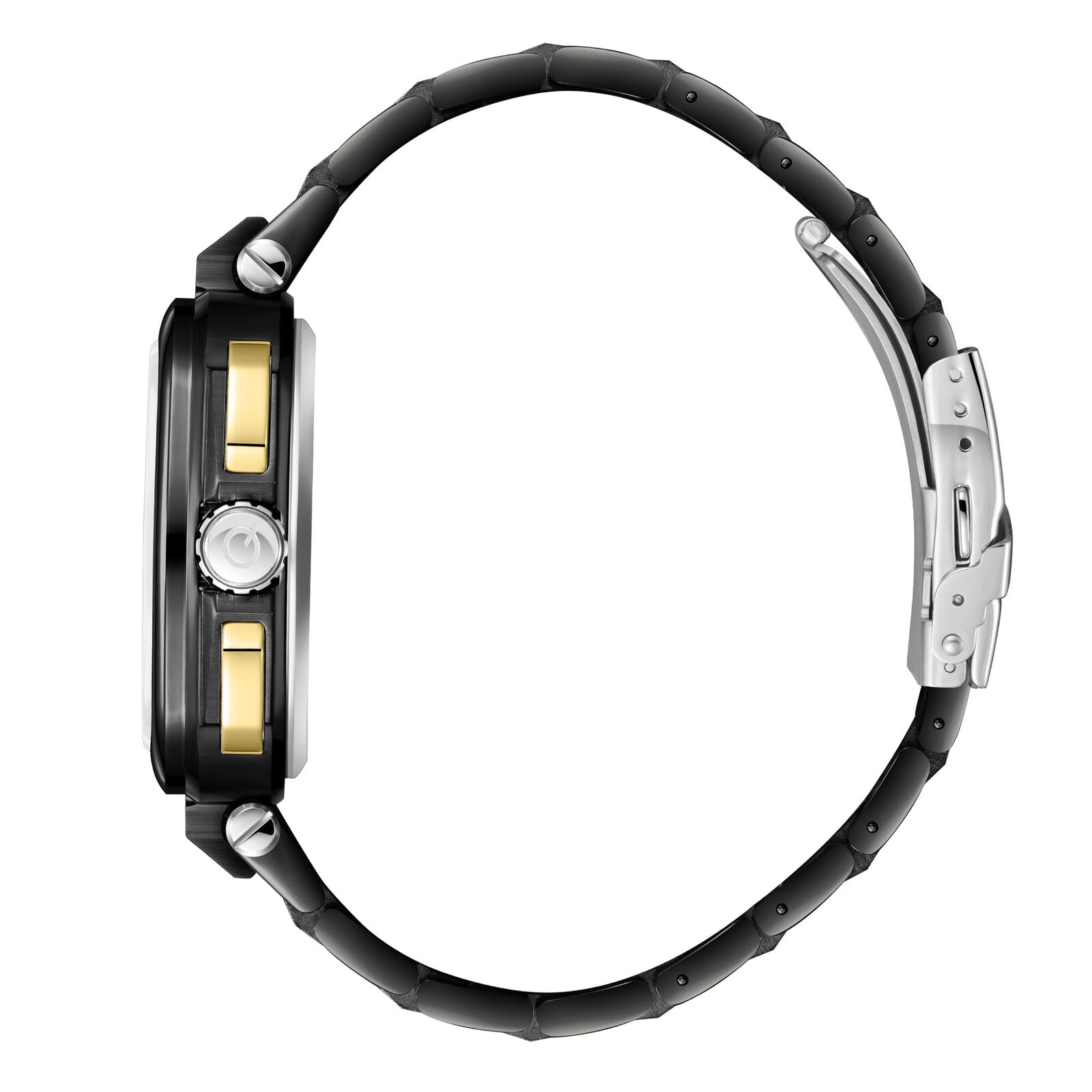 Quantum, Men's, Analog Watch, Black Dial, with Stainless Steel Band, QU-PWG1092.690