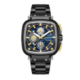 Quantum, Men's, Analog Watch, Black Dial, with Stainless Steel Band, QU-PWG1092.690