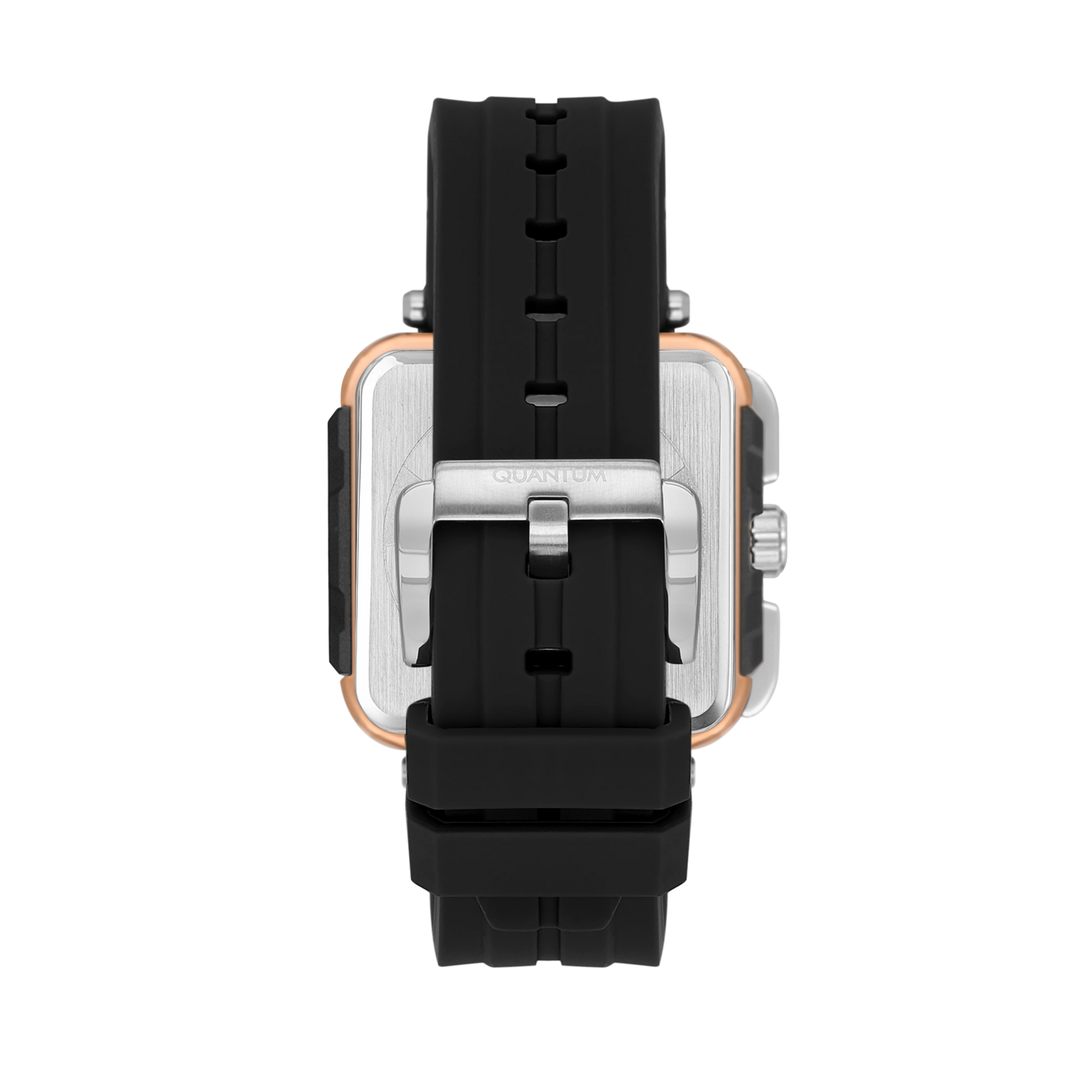 Quantum, Men's, Analog Watch, Black Dial, with Silicone Band, QU-PWG1102.451