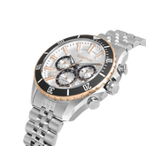 Quantum, Men's, Analog Watch, Silver Dial, with Stainless Steel Band, QU-PWG1187.530