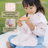 Milk It Baby Water Proof Sleeved Bib, Paris City, MI-SBPA008S