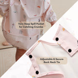 Milk It Baby Water Proof Sleeved Bib, Paris City, MI-SBPA008S