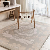 Milk It Baby Bloom And Beige Leaf Reversible Playmat, BOHOKHPM