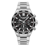 Lee Cooper, Men's, Analog Watch, Black Dial, with Stainless Steel Band, LE-LC08067.350