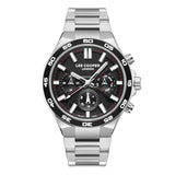 Lee Cooper, Men's, Analog Watch, Black Dial, with Stainless Steel Band, LE-LC08067.350